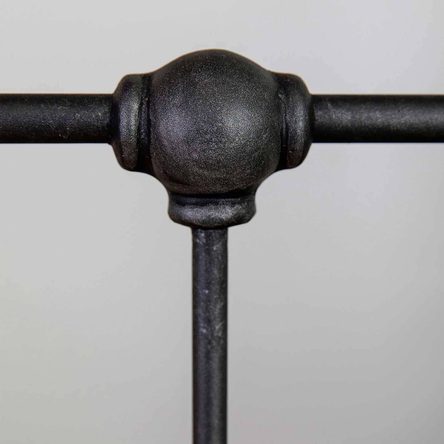 Braden Iron Bed 1001 Wesley Allen Aged Iron Finish Matriae
