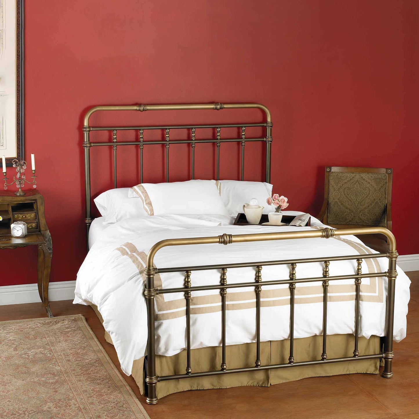 Laredo Iron Bed Wesley Allen 7040 Queen CBMPF Matriae
