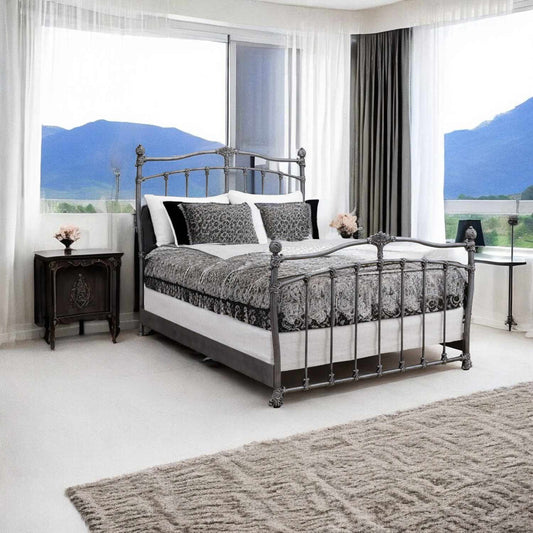 Merrick Iron Bed 1042 Wesley Allen Queen CBMPF Matriae