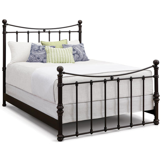 Quati Iron Bed 1046 Wesley Allen Queen CBMPF Old Copper Finish Matriae