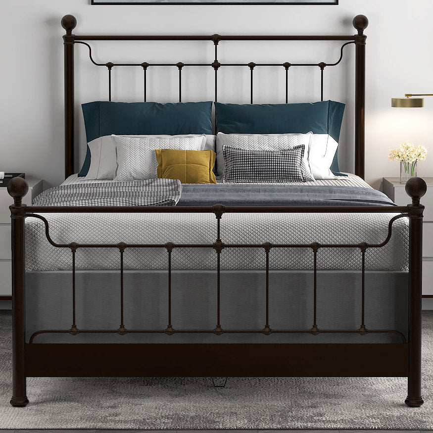 Tucker Iron Bed 1301 Wesley Allen Queen CBMPF Aged Gold Finish Matriae