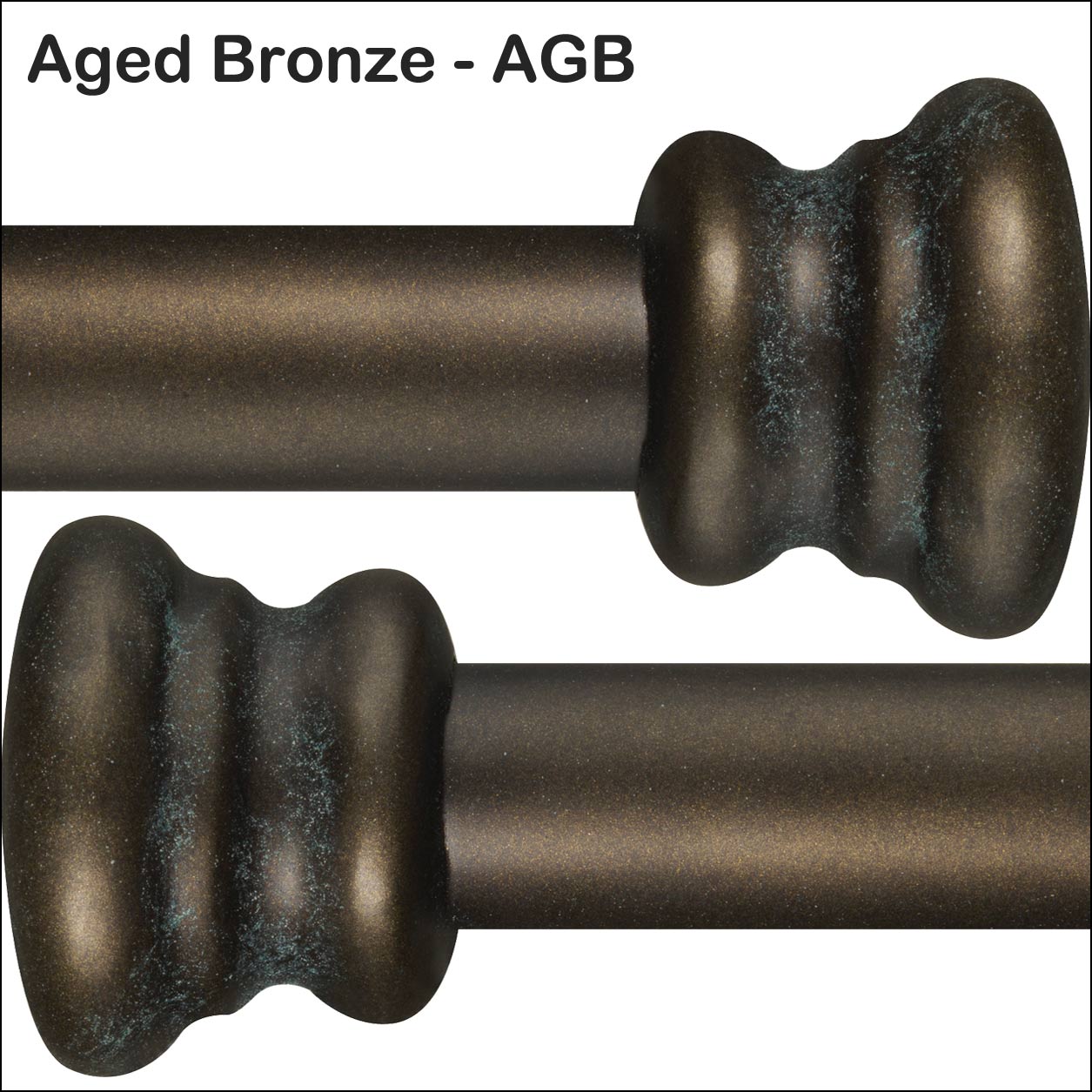 Aged Bronze AGB Powder Coating Finish Wesley Allen Matriae