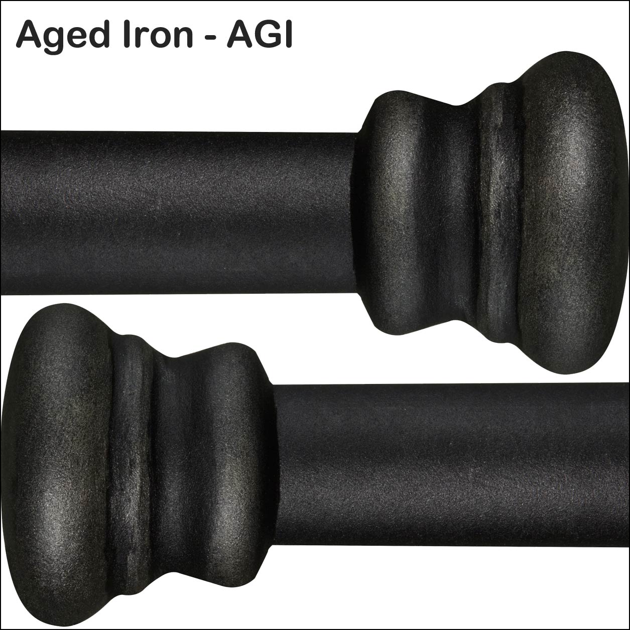 Aged Iron AGI Powder Coating Finish Wesley Allen Matriae