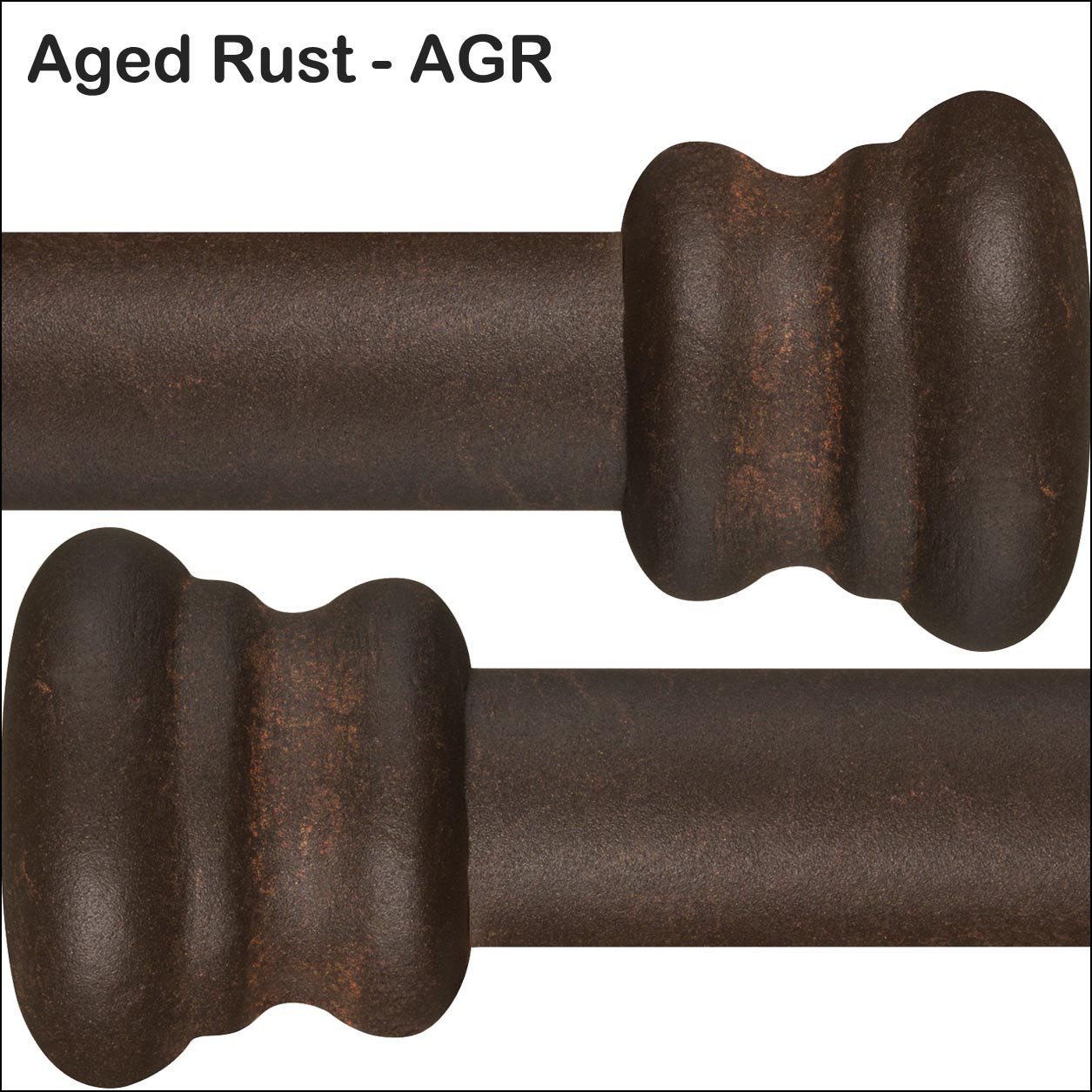 Aged Rust AGR Powder Coating Finish Wesley Allen Matriae