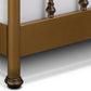 Artem Iron Bed 1300 Wesley Allen Queen CBMPF Aged Brass Finish Matriae