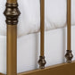 Artem Iron Bed 1300 Wesley Allen Queen CBMPF Aged Brass Finish Matriae