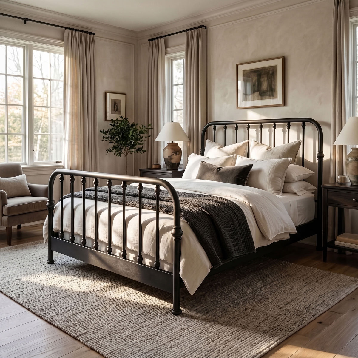 Artem Iron Bed