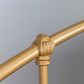 Birmingham Iron Bed 1078 Wesley Allen Queen Opaque Gold Finish Matriae