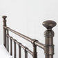 Blake Iron Bed 1094 Wesley Allen Aged Bronze Finish Matriae