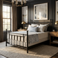 Blake Iron Bed by Wesley Allen