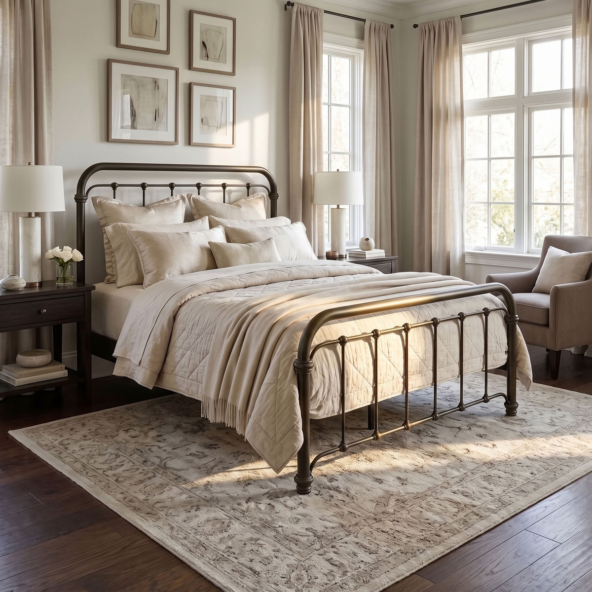 Braden Iron Bed