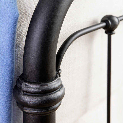 Braden Iron Bed 1001 Wesley Allen Aged Iron Finish Matriae