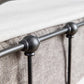 Braden Iron Bed 1001 Wesley Allen Pewter Finish Matriae