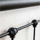 Braden Iron Bed 1001 Wesley Allen Aged Iron Finish Matriae