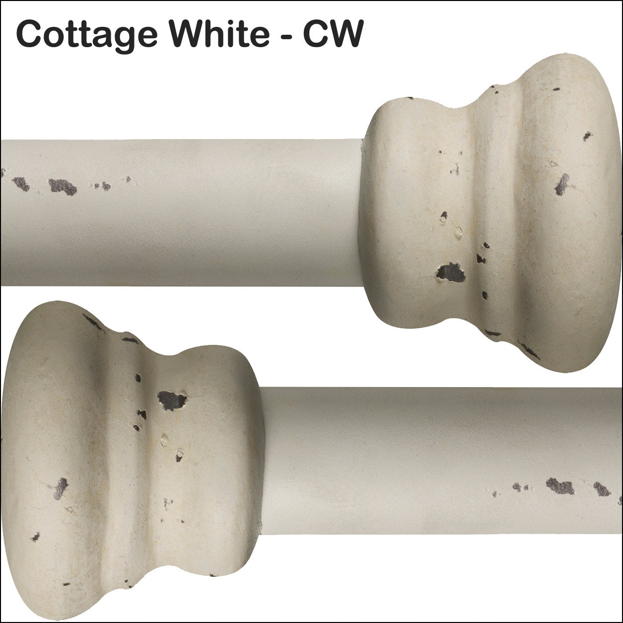 Cottage White CW Powder Coating Finish Wesley Allen Matriae