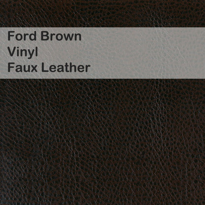 Ford Brown Vinyl Upholstery Furniture Beds Barstools Chairs Benches Wesley Allen Matriae