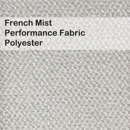 French Mist Performance Fabric Upholstery Polyester Furniture Beds Barstools Chairs Benches Wesley Allen Matriae