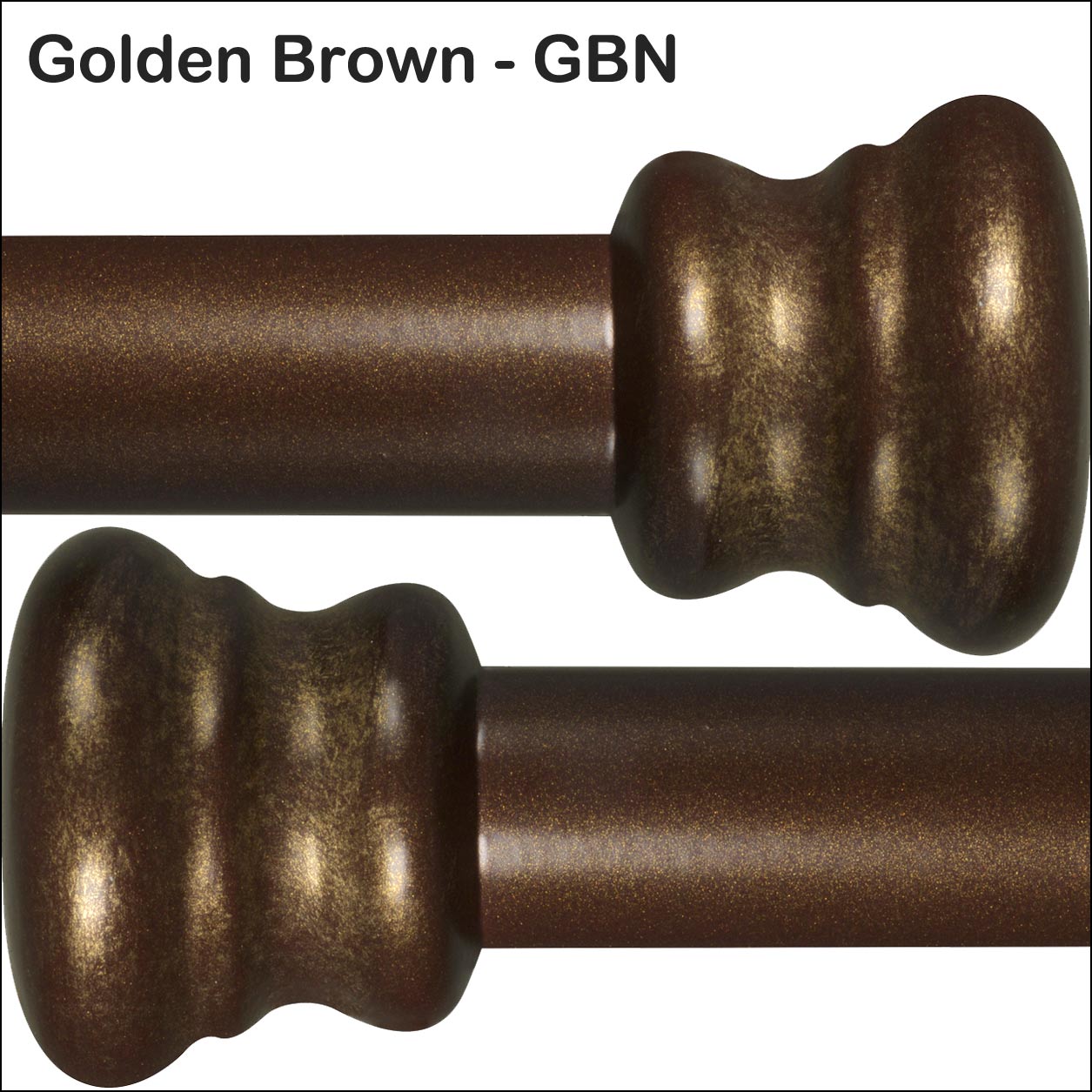 Golden Brown GBN Powder Coating Finish Wesley Allen Matriae