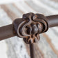 Hamilton Iron Bed 1052 Wesley Allen Queen CBMPF Aged Rust Finish Matriae Cast
