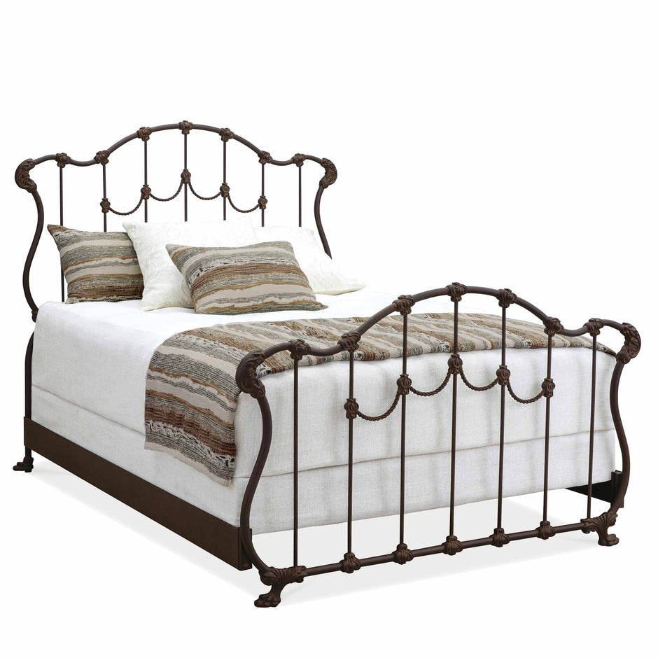 Iron Bed Rack High-end Iron Beds & Solid Wrought Iron Headboards – Matriae