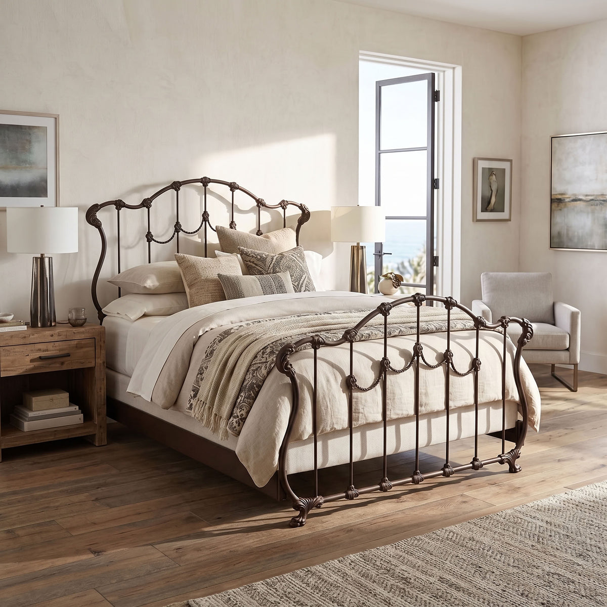 Hamilton Iron Bed