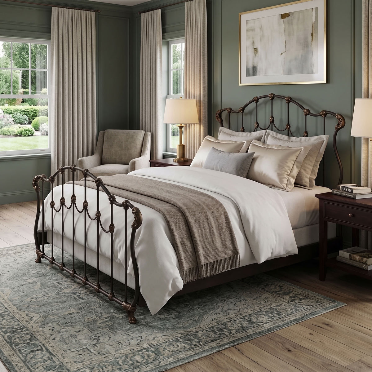 Hamilton Iron Bed