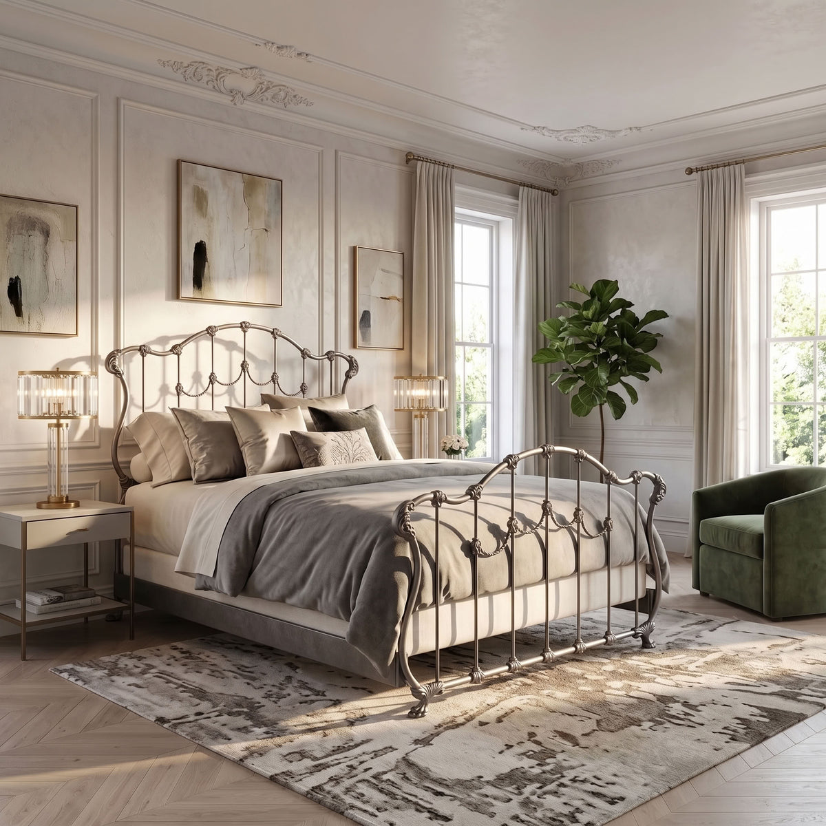 Hamilton Iron Bed