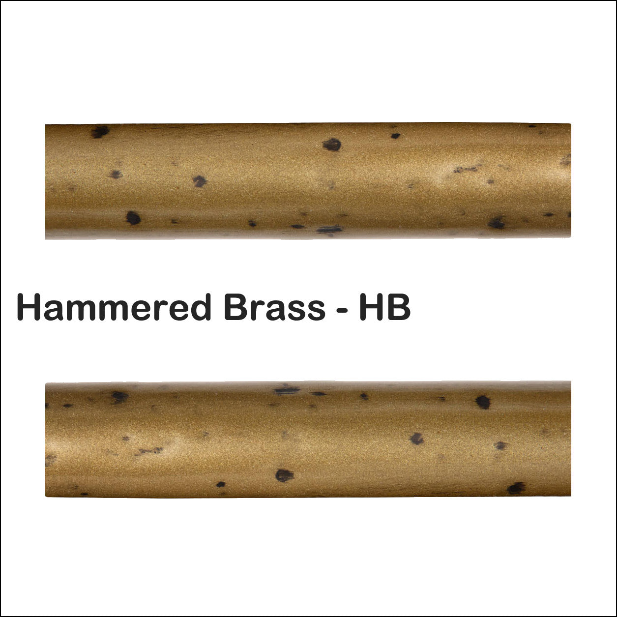 Hammered Brass HB Iron Finish Wesley Allen Matriae