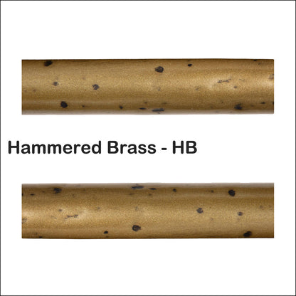Hammered Brass HB Iron Finish Wesley Allen Matriae