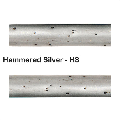 Hammered Silver HS Iron Finish Wesley Allen Matriae
