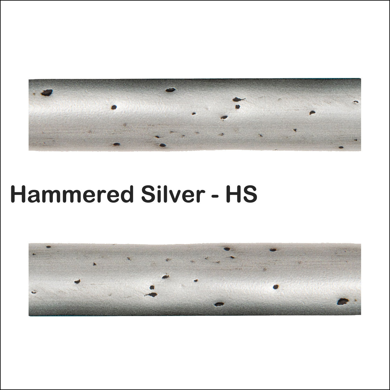 Hammered Silver HS Iron Finish Wesley Allen Matriae