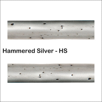 Hammered Silver HS Iron Finish Wesley Allen Matriae