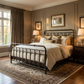 Laredo Iron Bed by Wesley Allen