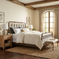 Laredo Iron Bed by Wesley Allen