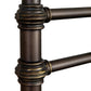 Laredo Iron Bed Wesley Allen 7040 Queen CBMPF Aged Bronze Finish Footboard Matriae