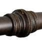 Laredo Iron Bed Wesley Allen 7040 Queen CBMPF Aged Bronze Finish Footboard Matriae