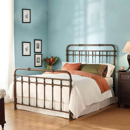 Laredo Iron Bed Wesley Allen 7040 Queen CBMPF Matriae