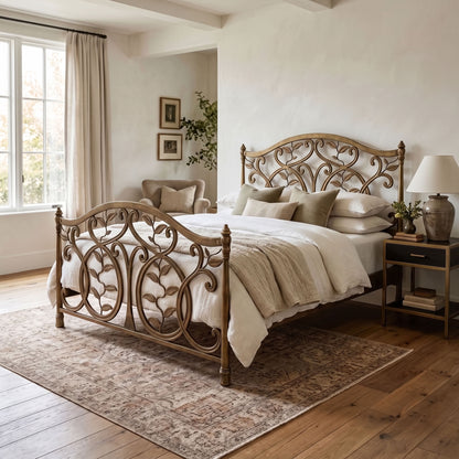 Laurel Iron Bed