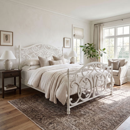 Laurel Iron Bed