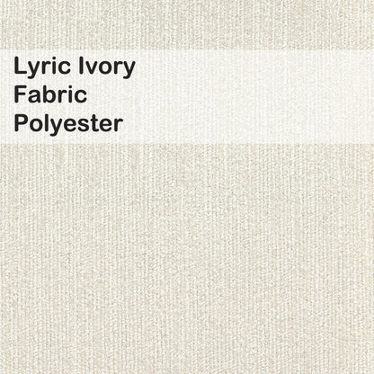 Lyric Ivory Fabric Upholstery Polyester Furniture Beds Barstools Chairs Benches Wesley Allen Matriae