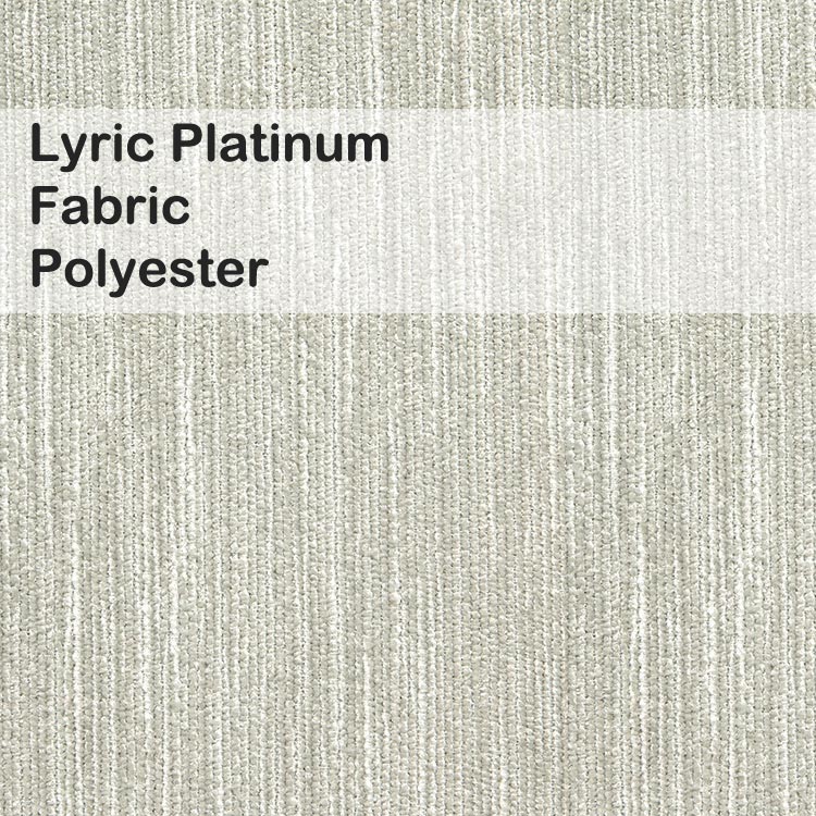 Lyric Platinum Fabric Upholstery Polyester Furniture Beds Barstools Chairs Benches Wesley Allen Matriae