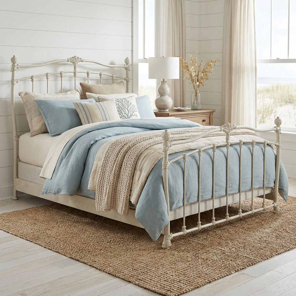 Merrick Iron Bed by Wesley Allen