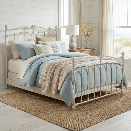 Merrick Iron Bed by Wesley Allen