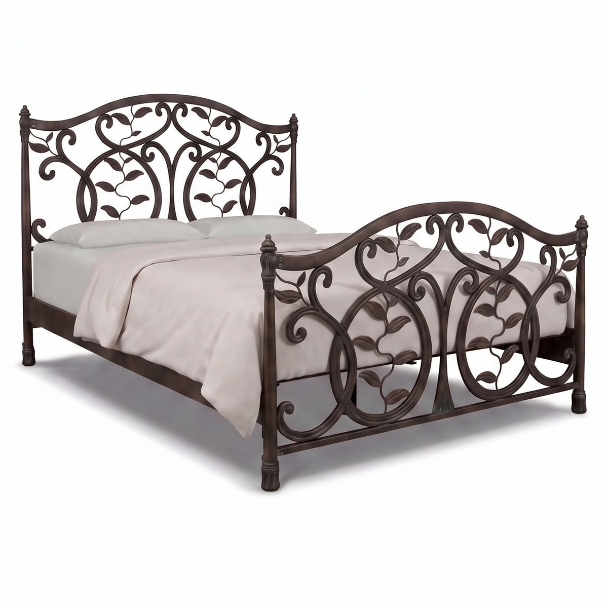 Laurel Iron Bed
