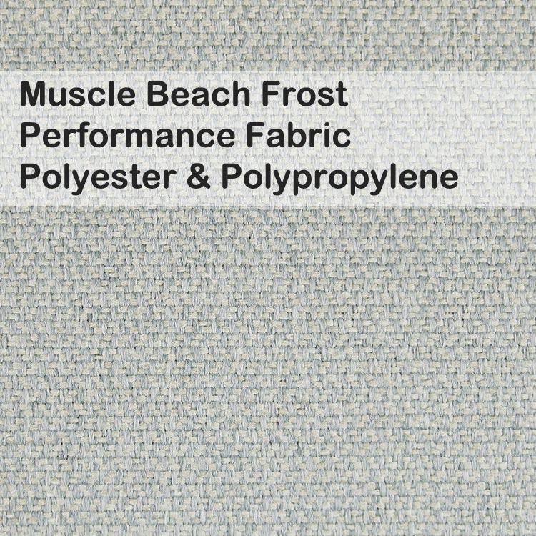 Muscle Beach Frost Performance Fabric Upholstery Pp Furniture Beds Barstools Chairs Benches Wesley Allen Matriae