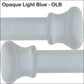 Opaque Light Blue OLB Powder Coating Finish Wesley Allen Matriae
