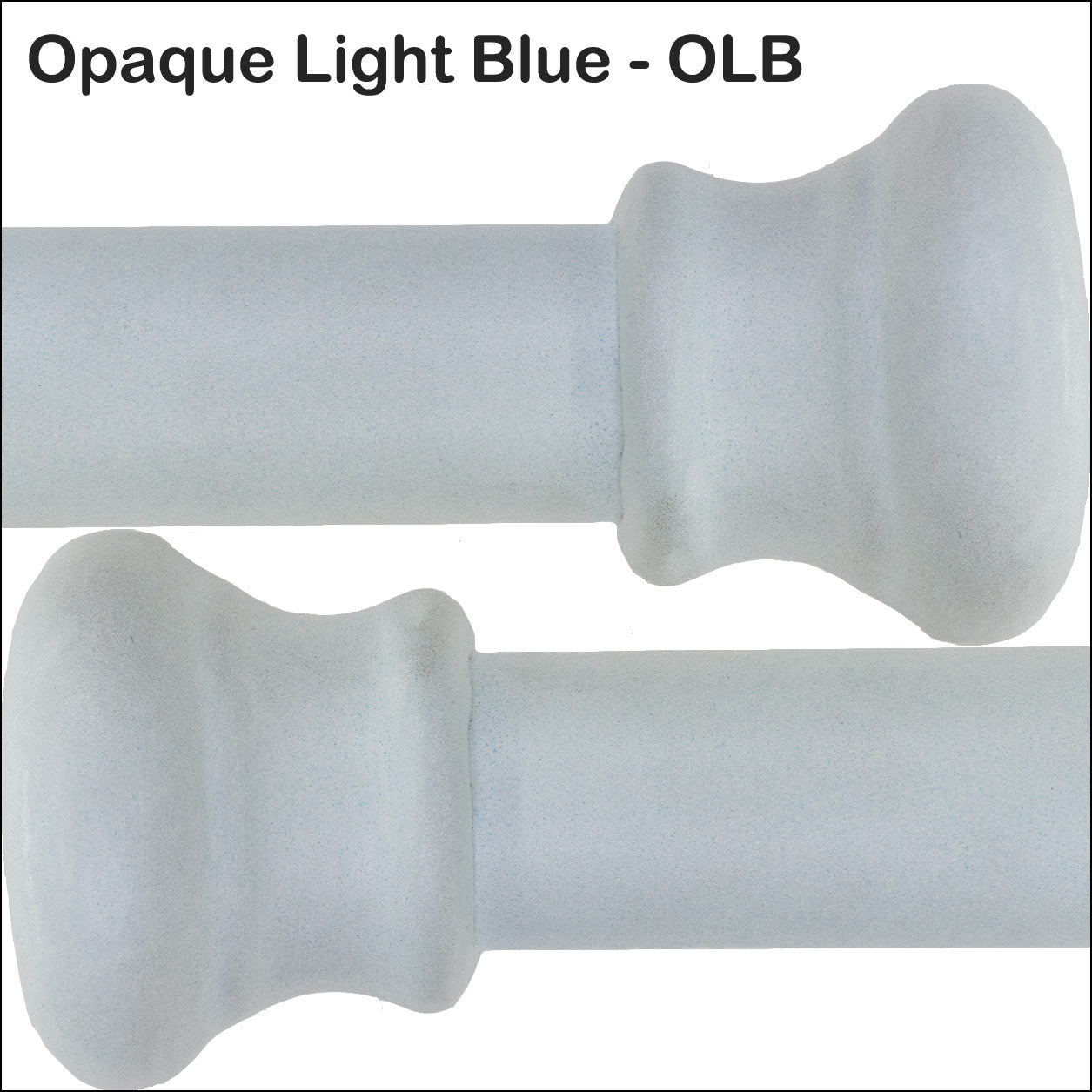 Opaque Light Blue OLB Powder Coating Finish Wesley Allen Matriae
