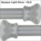 Opaque Light Silver OLS Powder Coating Finish Wesley Allen Matriae