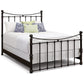 Quati Iron Bed 1046 Wesley Allen Queen CBMPF Old Copper Finish Matriae