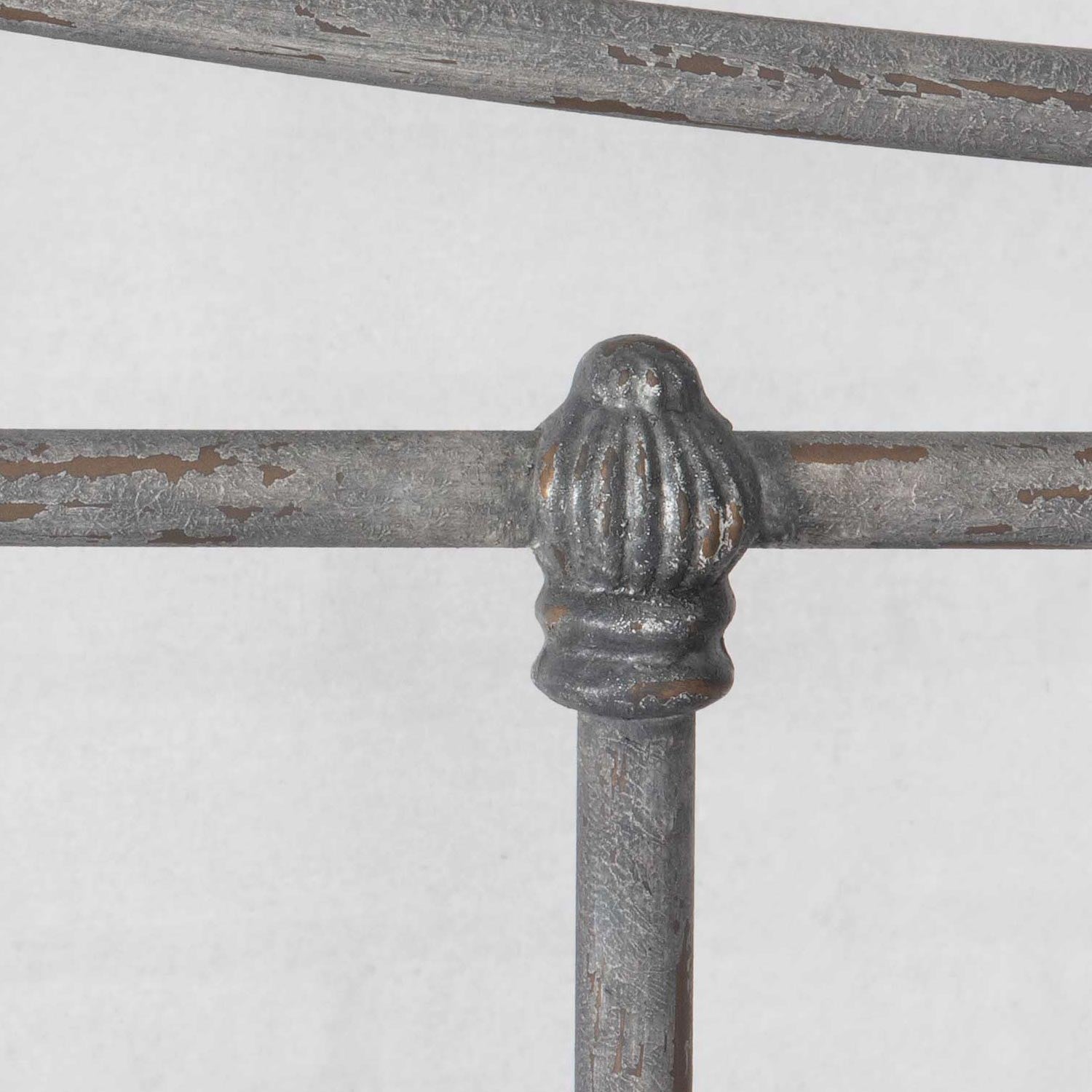 Quati Iron Bed 1046 Wesley Allen Queen CBMPF Old Copper Finish Matriae